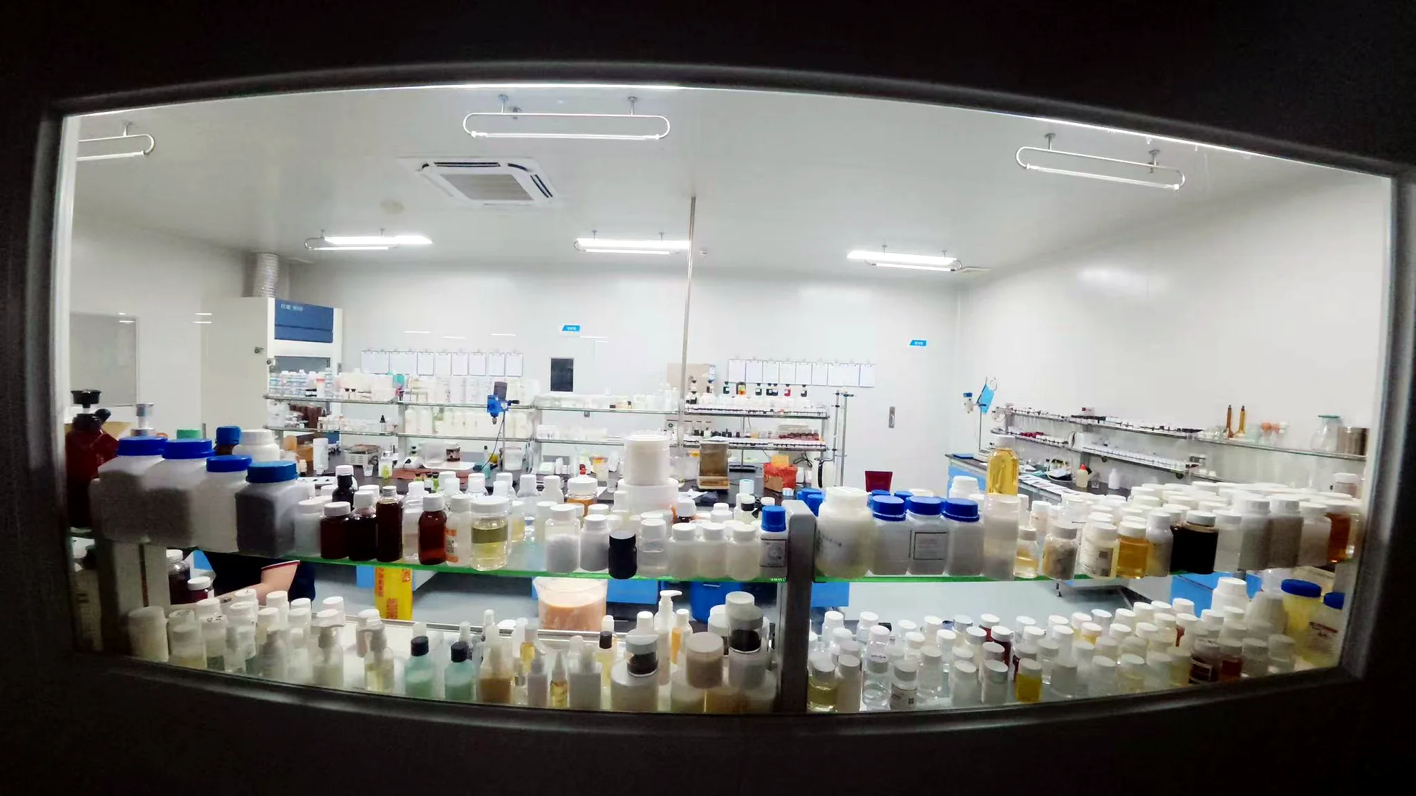 Formula development laboratory at Handi Biotechnology