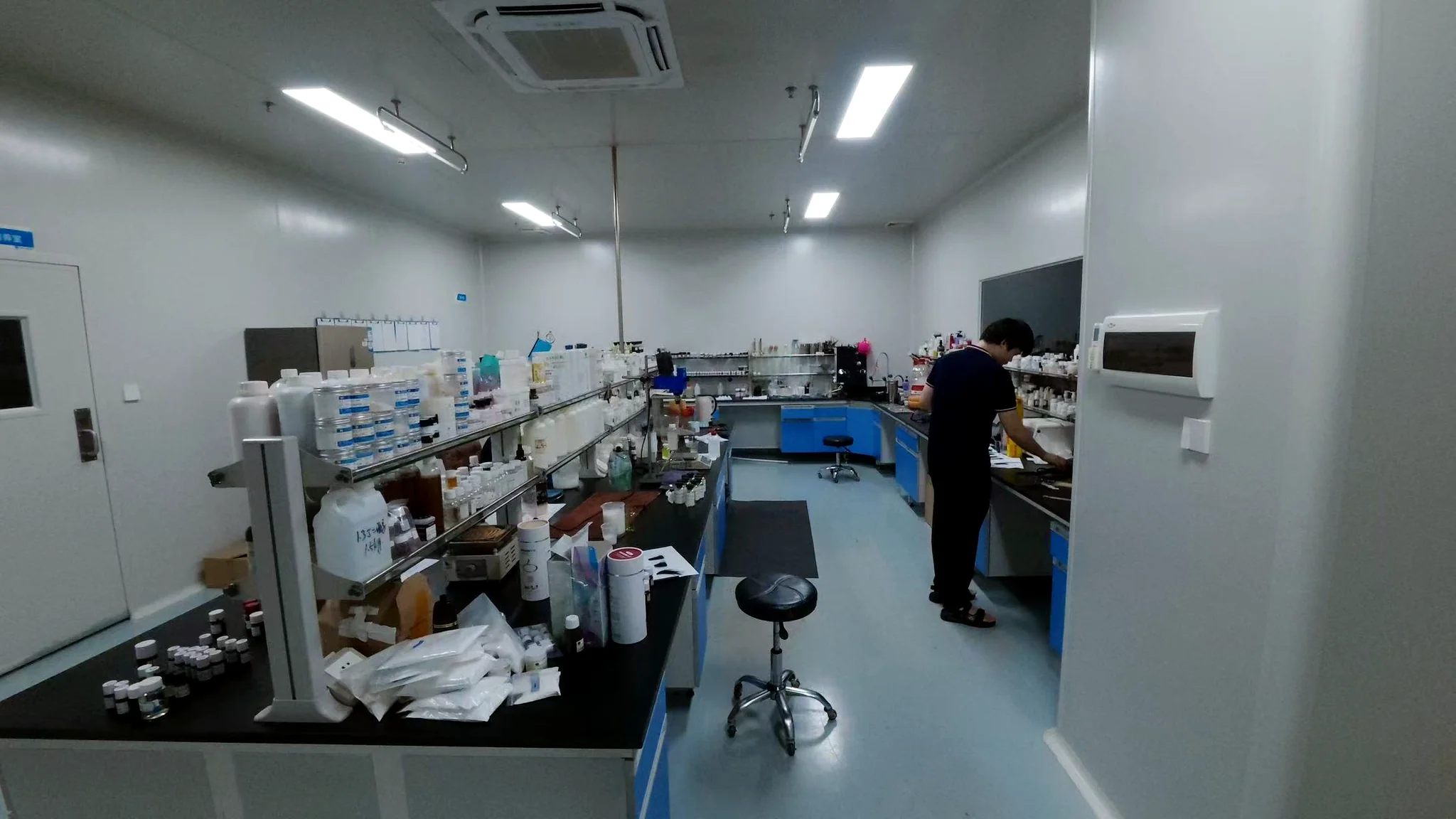 Clean production floor